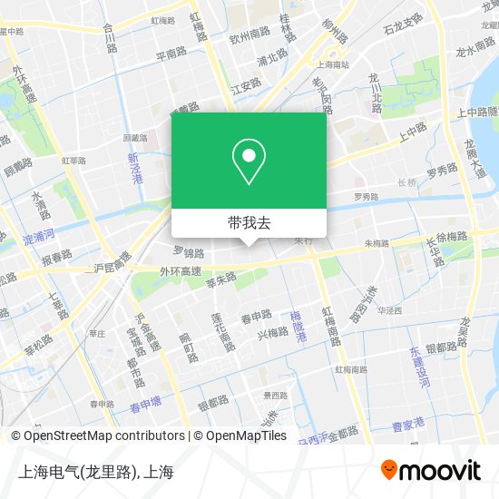 上海电气(龙里路)地图