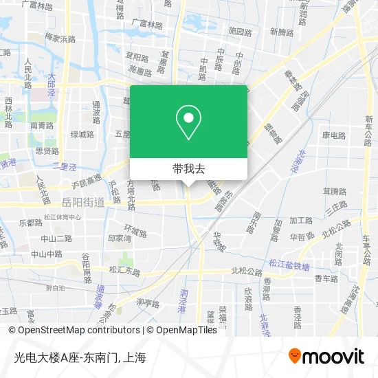 光电大楼A座-东南门地图