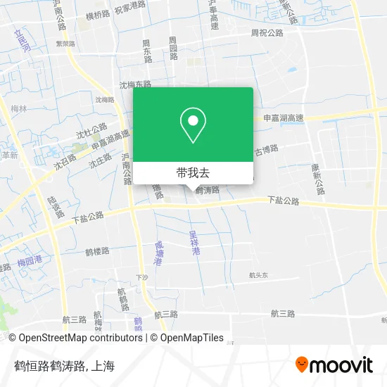 鹤恒路鹤涛路地图