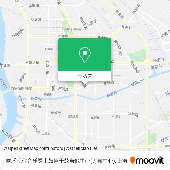 雨禾现代音乐爵士鼓架子鼓吉他中心(万嘉中心)地图