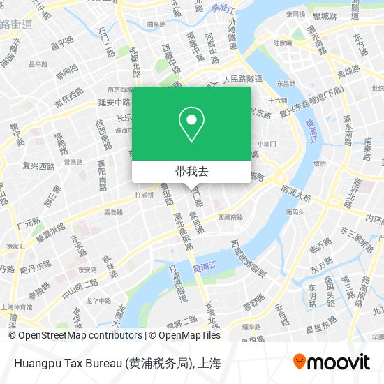 Huangpu Tax Bureau (黄浦税务局)地图