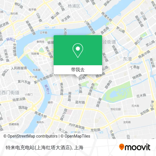 特来电充电站(上海红塔大酒店)地图
