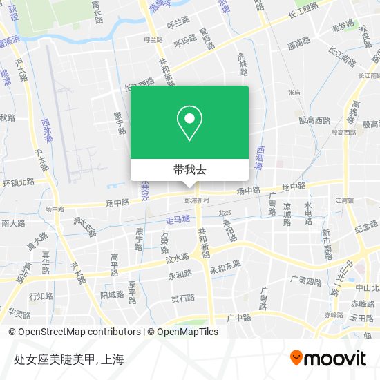 处女座美睫美甲地图