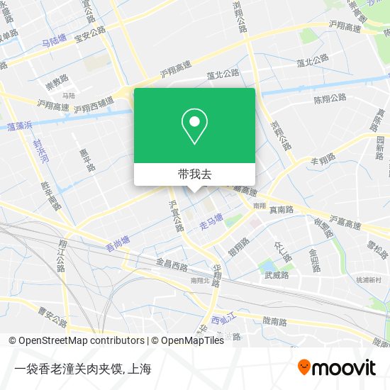 一袋香老潼关肉夹馍地图