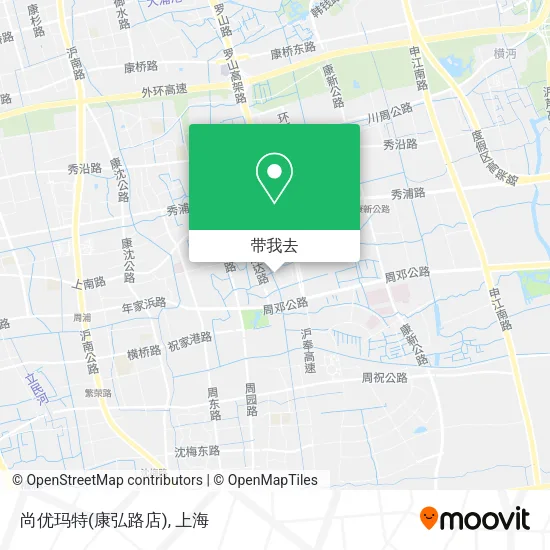 尚优玛特(康弘路店)地图