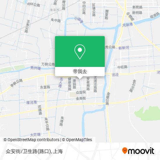 众安街/卫生路(路口)地图
