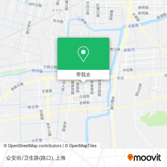 众安街/卫生路(路口)地图