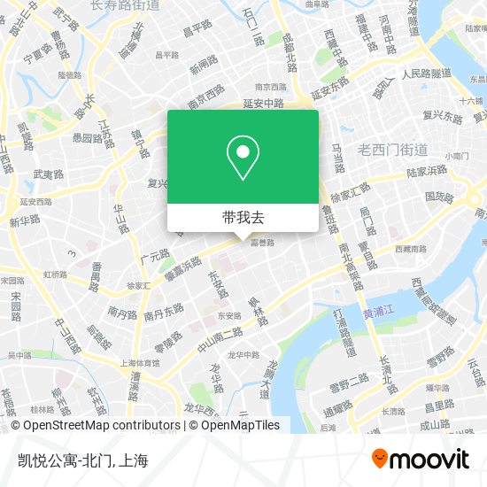 凯悦公寓-北门地图