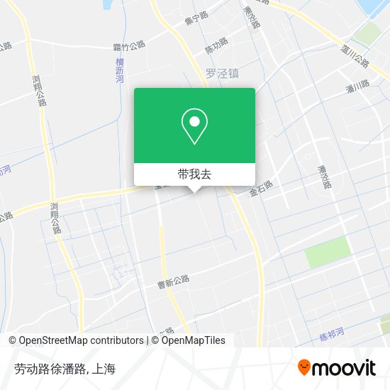 劳动路徐潘路地图