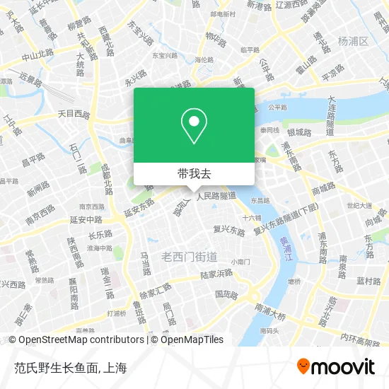 范氏野生长鱼面地图