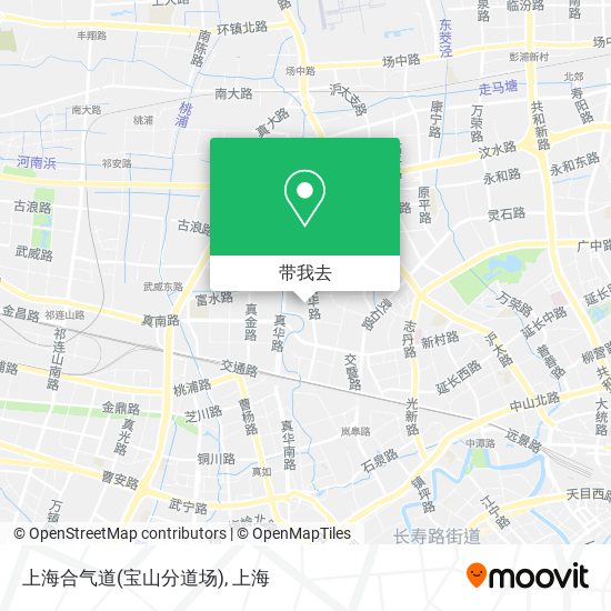 上海合气道(宝山分道场)地图