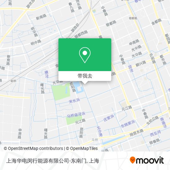 上海华电闵行能源有限公司-东南门地图