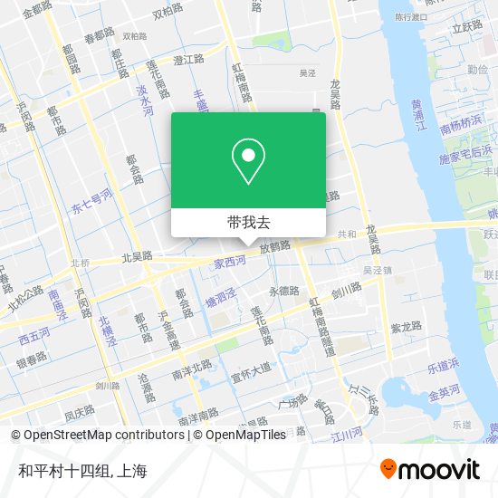 和平村十四组地图