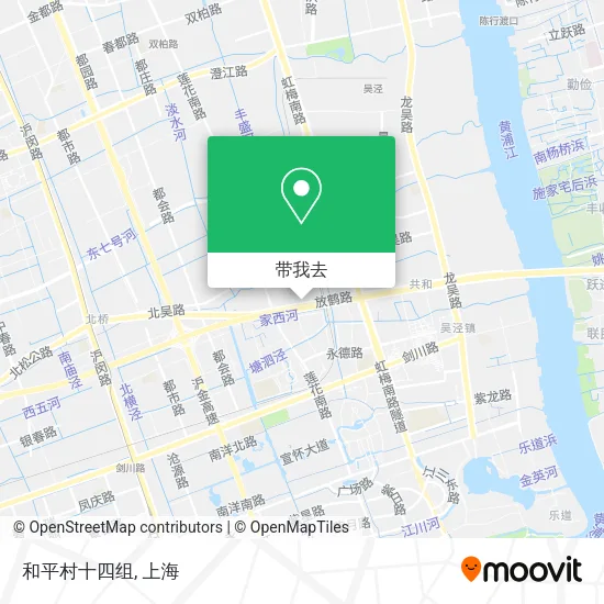 和平村十四组地图