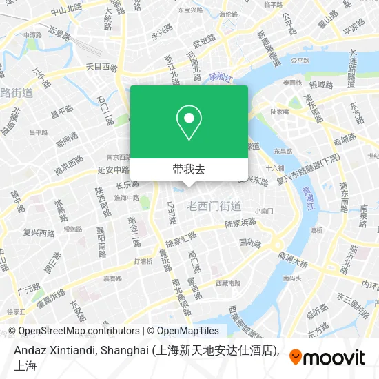 Andaz Xintiandi, Shanghai (上海新天地安达仕酒店)地图