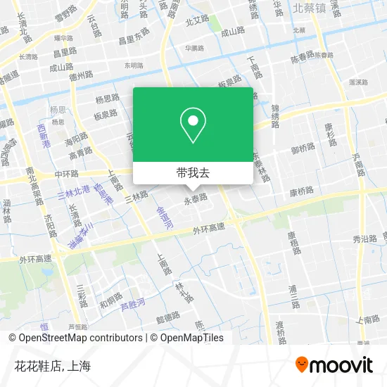 花花鞋店地图