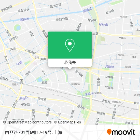 白丽路701弄6幢17-19号地图
