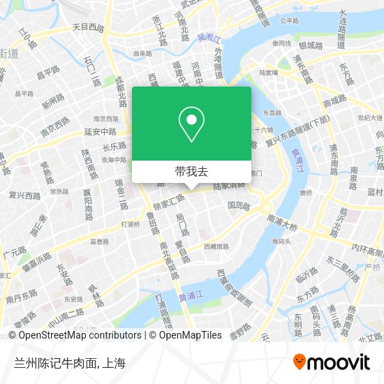 兰州陈记牛肉面地图