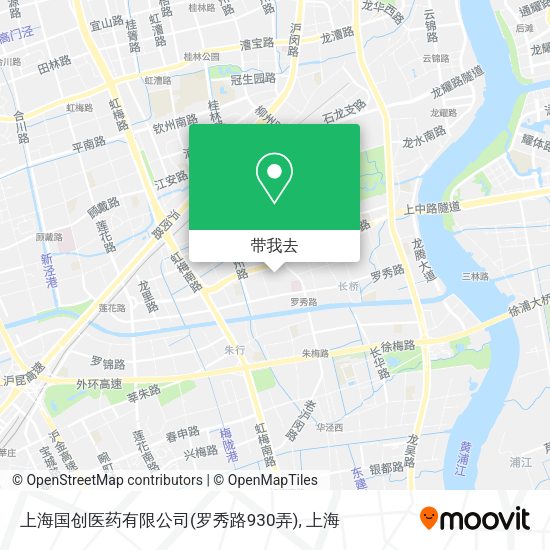 上海国创医药有限公司(罗秀路930弄)地图
