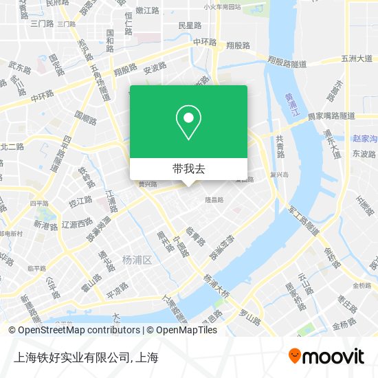 上海铁好实业有限公司地图