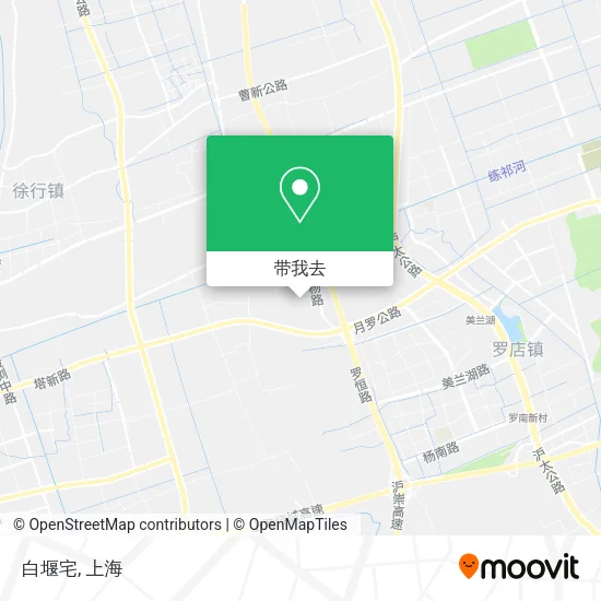 白堰宅地图
