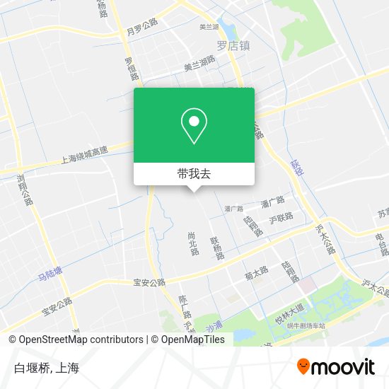 白堰桥地图
