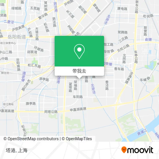 塔港地图