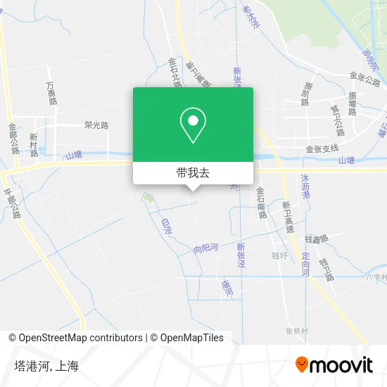 塔港河地图