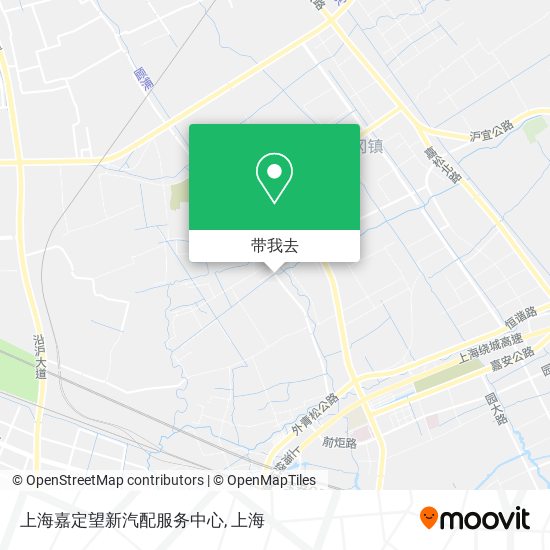 上海嘉定望新汽配服务中心地图