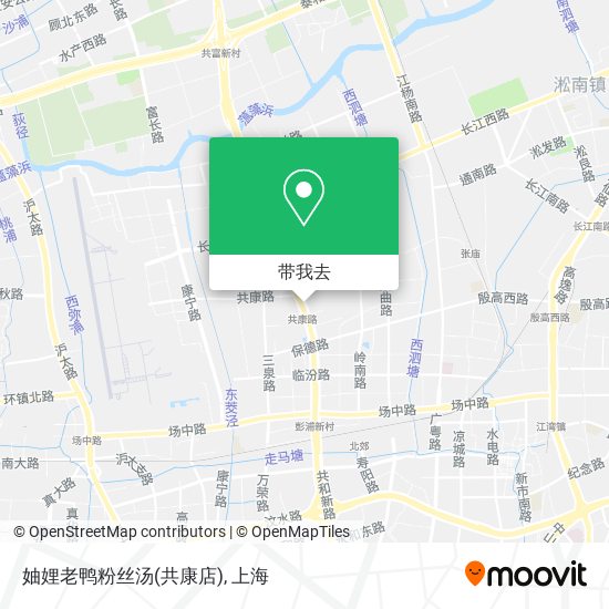 妯娌老鸭粉丝汤(共康店)地图
