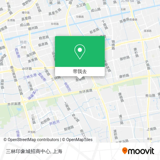 三林印象城招商中心地图