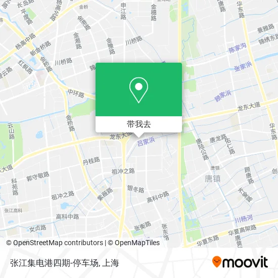 张江集电港四期-停车场地图