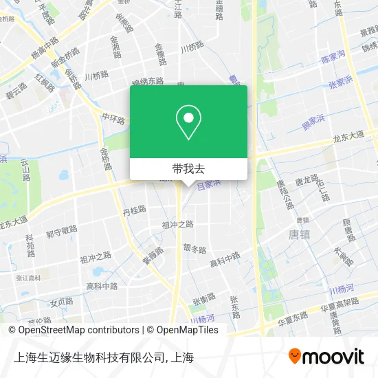 上海生迈缘生物科技有限公司地图