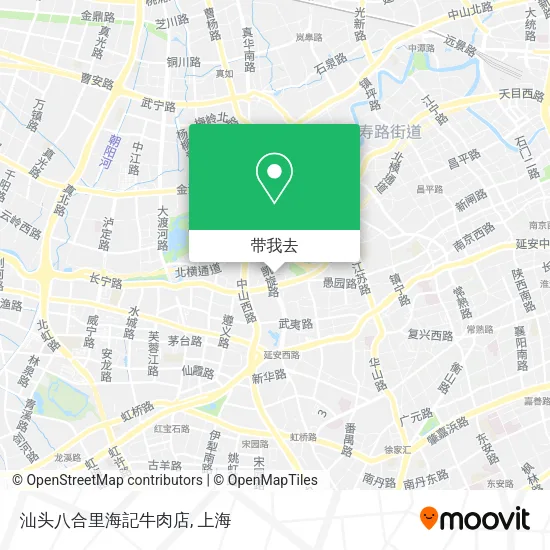 汕头八合里海記牛肉店地图