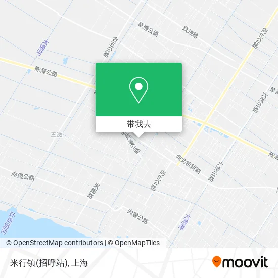 米行镇(招呼站)地图