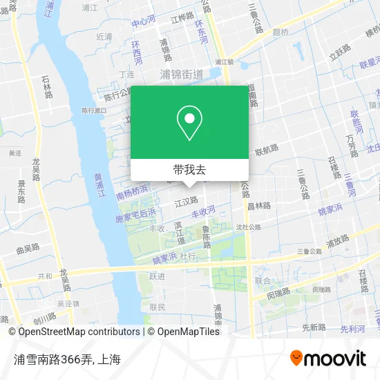 浦雪南路366弄地图