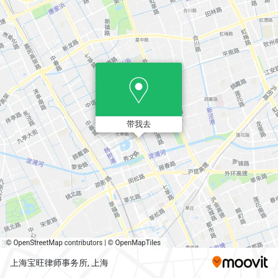上海宝旺律师事务所地图