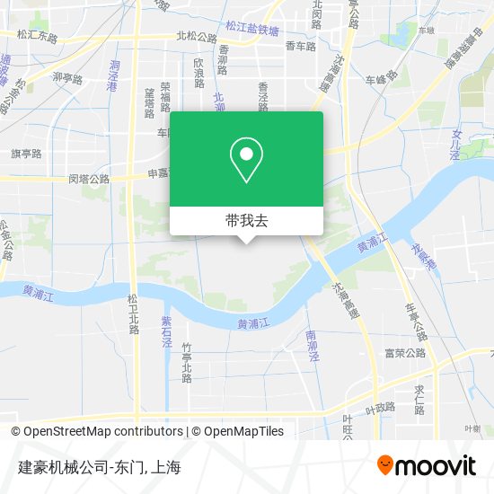 建豪机械公司-东门地图