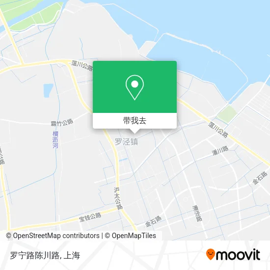 罗宁路陈川路地图