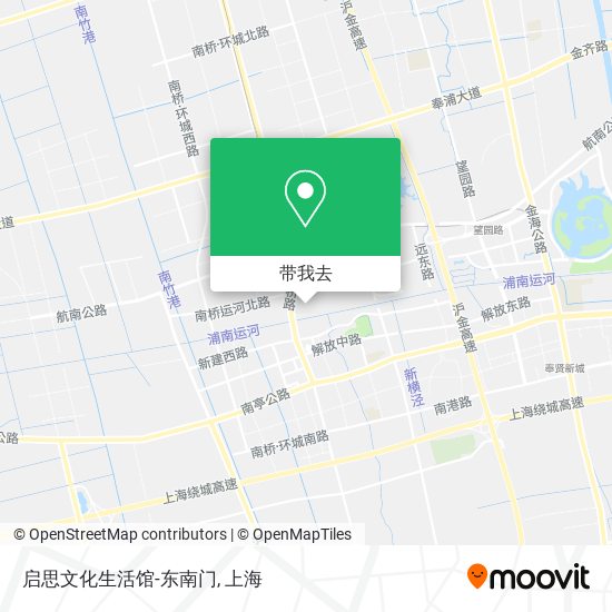 启思文化生活馆-东南门地图