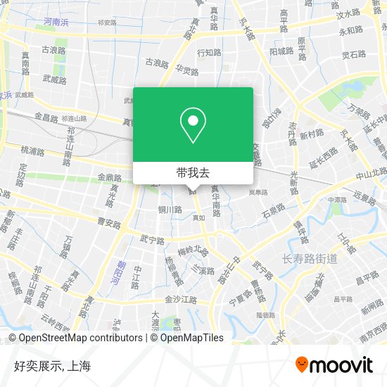 好奕展示地图