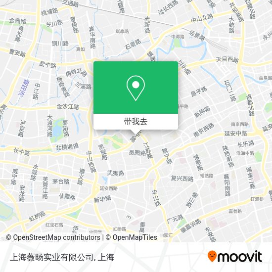 上海薇旸实业有限公司地图