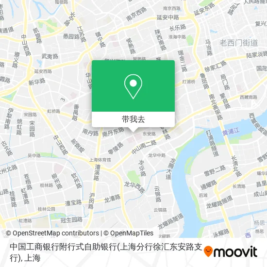 中国工商银行附行式自助银行(上海分行徐汇东安路支行)地图