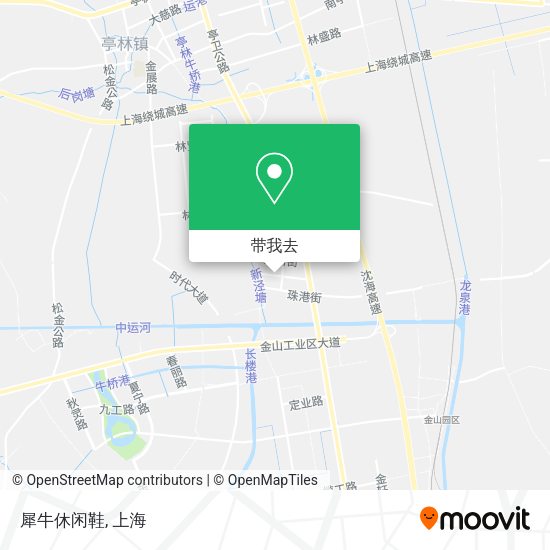 犀牛休闲鞋地图