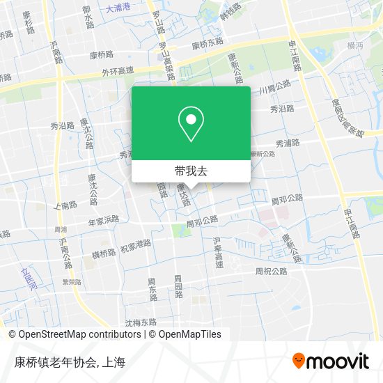 康桥镇老年协会地图