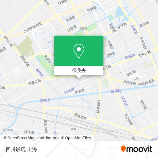 四川饭店地图