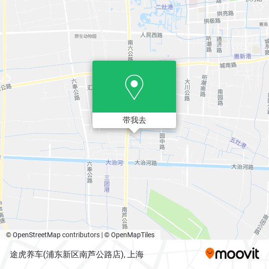 途虎养车(浦东新区南芦公路店)地图