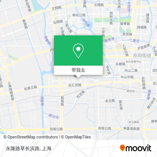 永隆路草长浜路地图