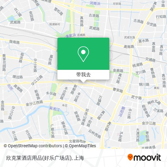 欣克莱酒店用品(好乐广场店)地图