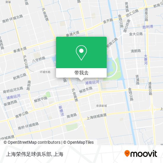 上海荣伟足球俱乐部地图